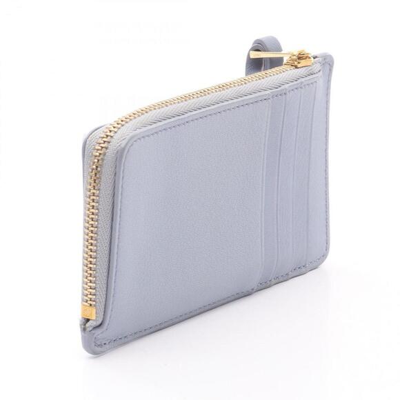 LOEWE Blue Leather Wallet - Picture 2 of 6